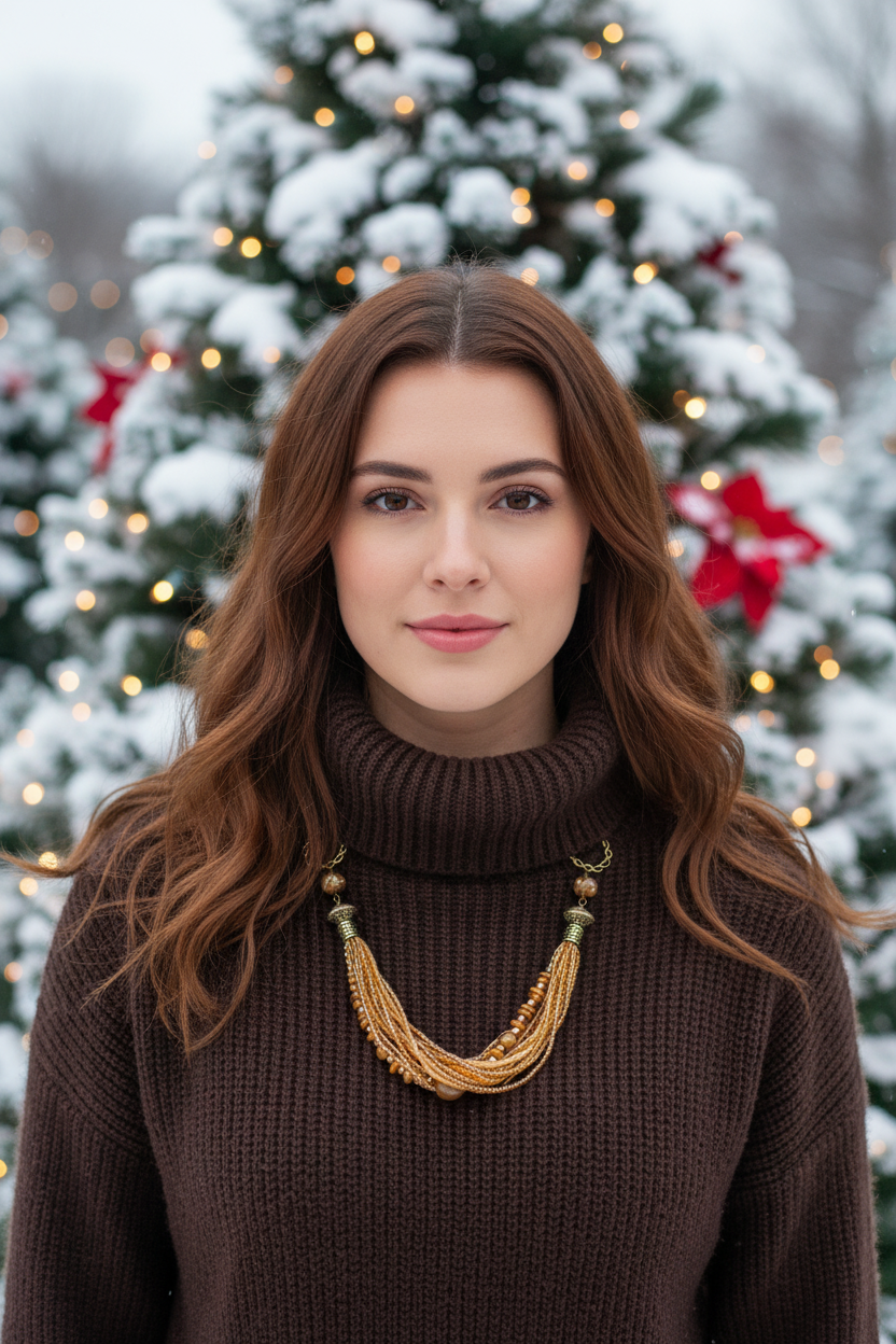 Fancy Seed Beads Forever Necklace