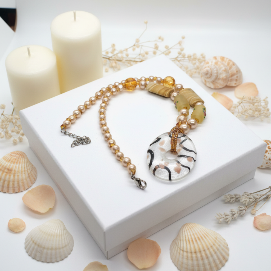 Charming Tan Necklace