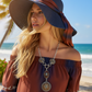 Lovely Chain and Disc Necklace