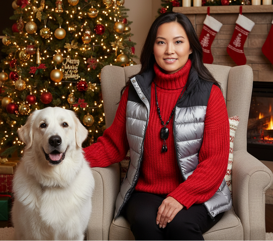 Lovely Black Faceted Necklace