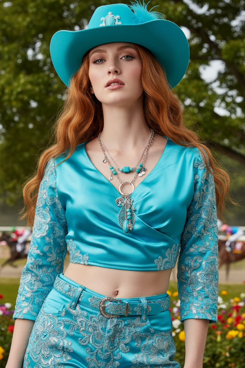 Stunning Turquoise Feather, Amazonite, Magnesite, and Tibetian Silver, Two-Strand, Chain Necklaces, One-of-a-Kind-crafted by Artistry Jewelry