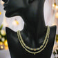 Gorgeous Yellow Pearl Beads,Briolette Crystals, and Cubic Zirconia, One-of-a-Kind Beaded Necklace-handcrafted by Artistry Jewelry