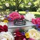 Exciting Triple Bangle Spike Bracelet