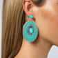 Tantalizing Teal Earrings