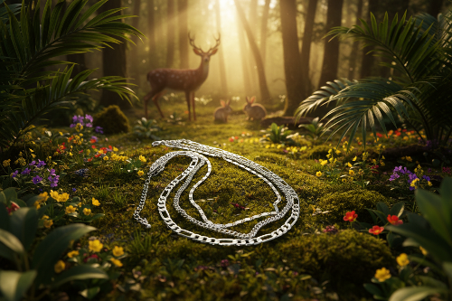 Flattering Triple Chain Choker Necklace