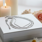 Flattering Triple Chain Choker Necklace