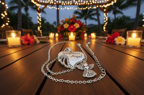 Lovely Guardian Angel Necklace