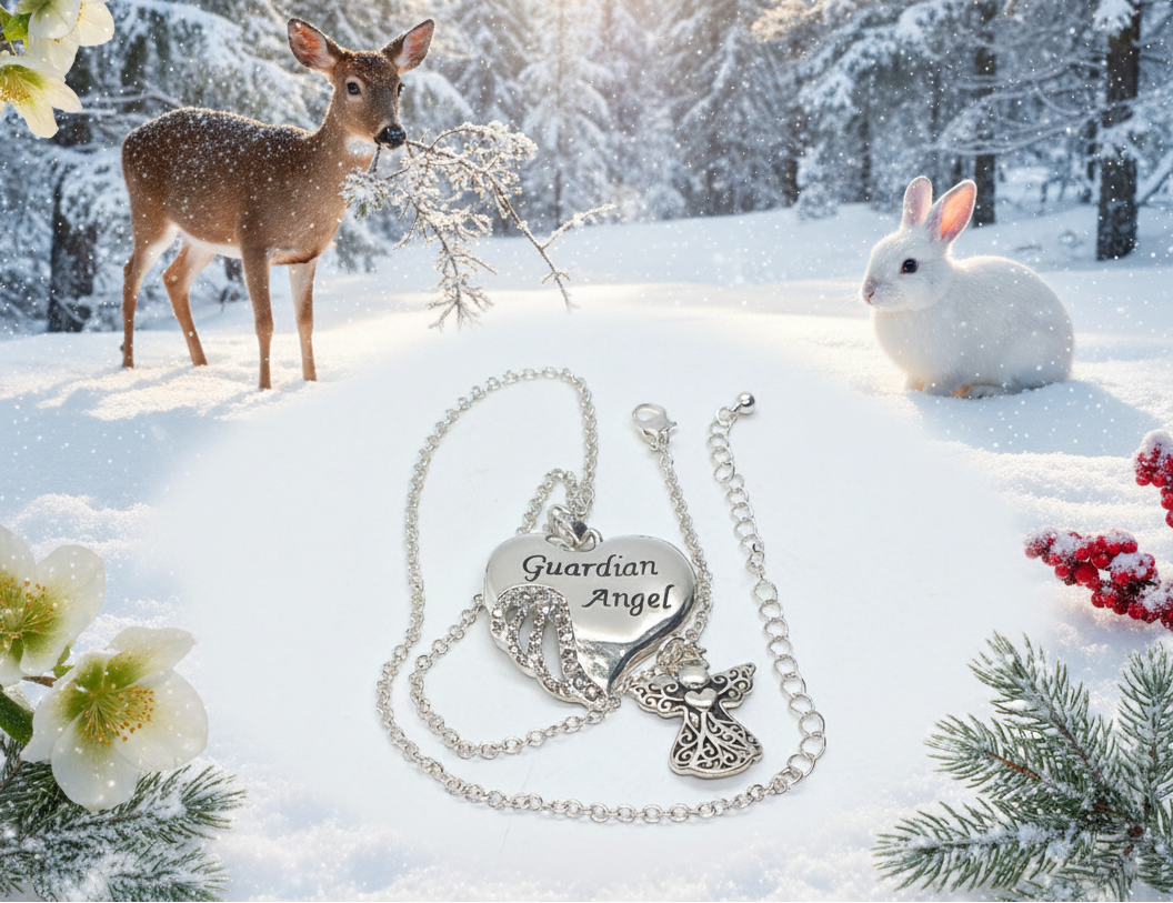 Lovely Guardian Angel Necklace