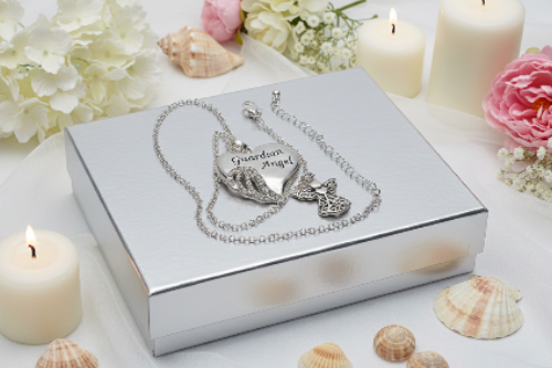 Lovely Guardian Angel Necklace