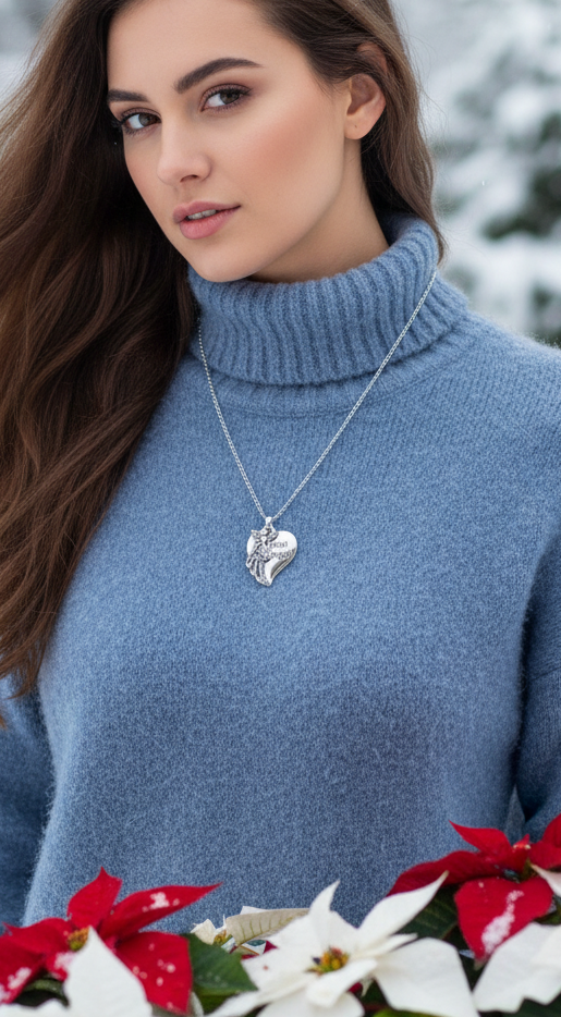 Lovely Guardian Angel Necklace