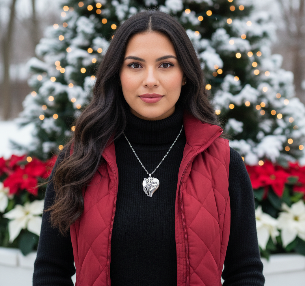 Lovely Guardian Angel Necklace