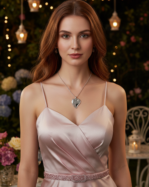 Lovely Guardian Angel Necklace