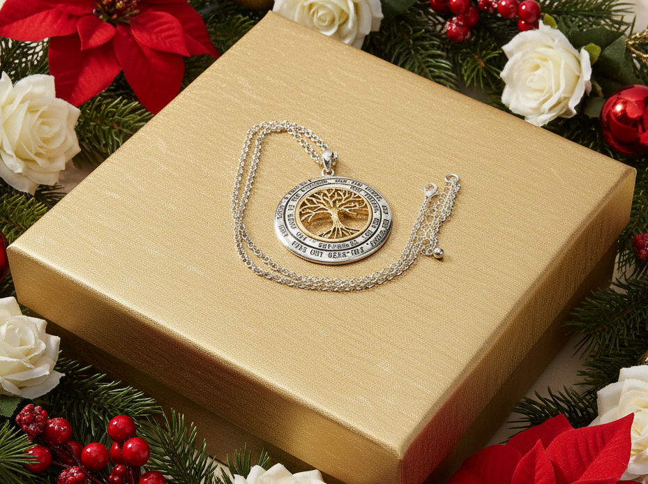 Loving Tree of Life Necklace Set