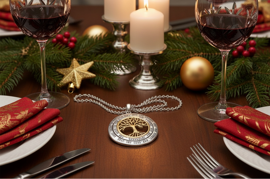 Loving Tree of Life Necklace Set