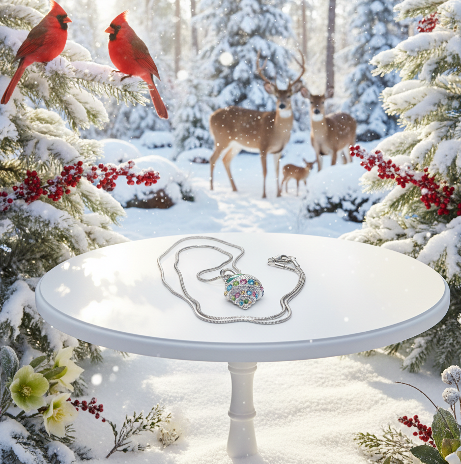 Stunning Trempet Shell Pendant Necklace