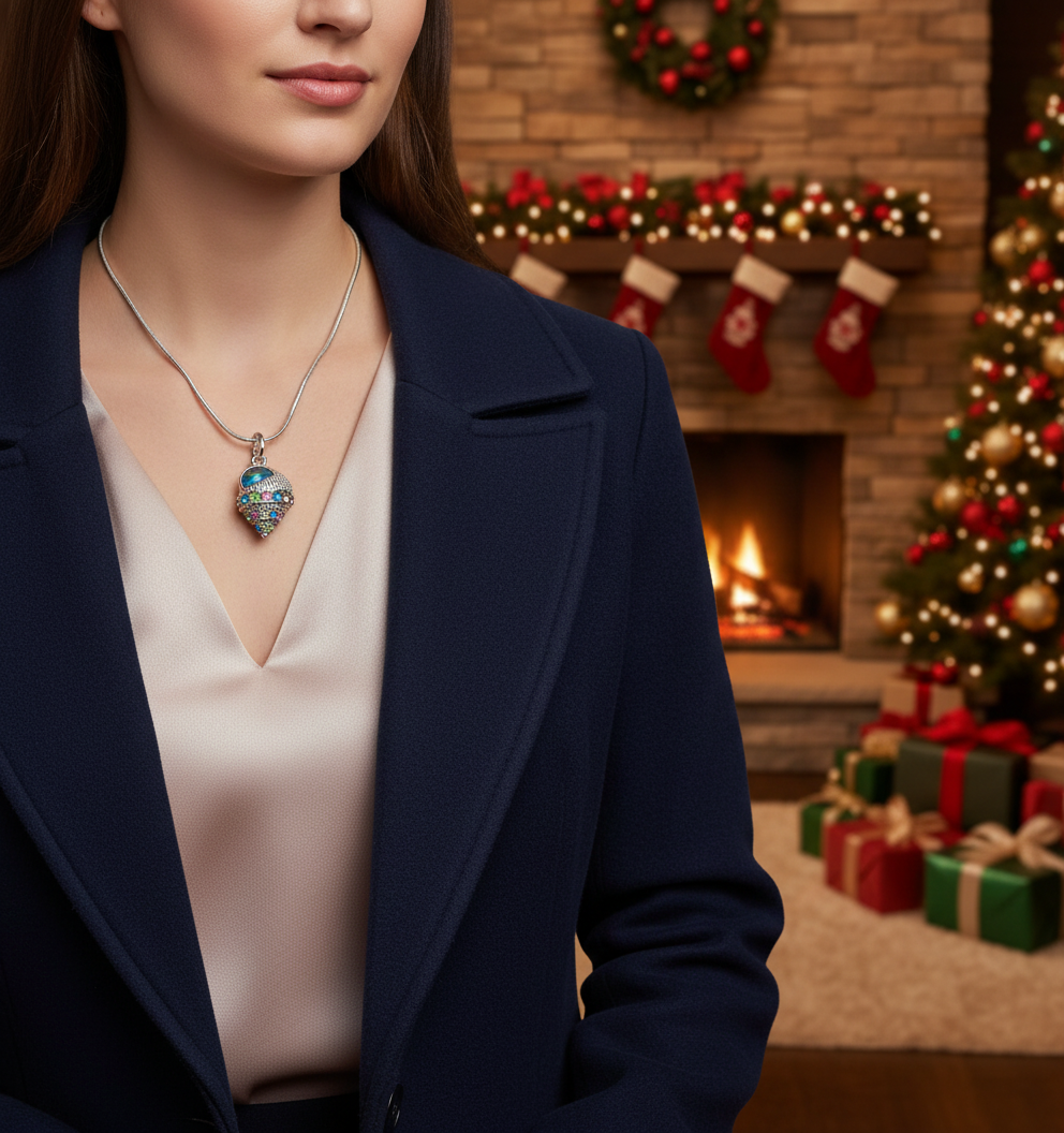 Stunning Trempet Shell Pendant Necklace