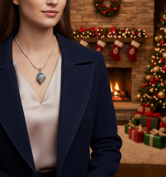 Stunning Trempet Shell Pendant Necklace