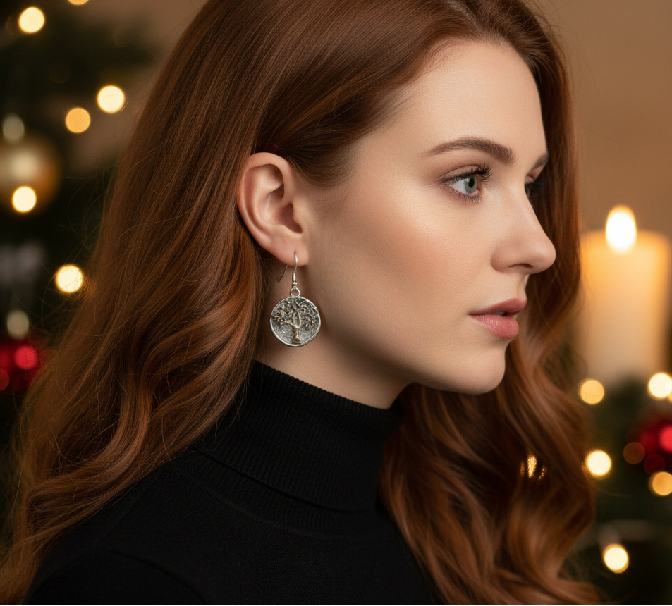 Beautiful Tree of Life Earrings