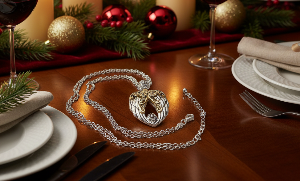 Lovely Religious Inspiration Pendant Necklace