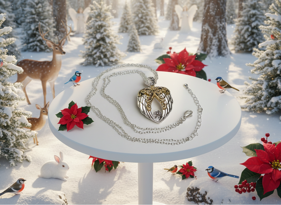 Lovely Religious Inspiration Pendant Necklace