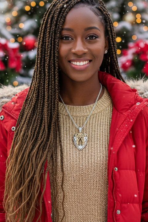 Lovely Religious Inspiration Pendant Necklace