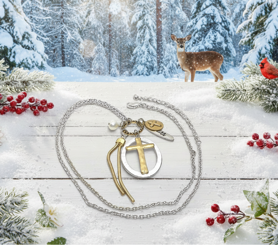 Inspirational Multi Charm Necklace