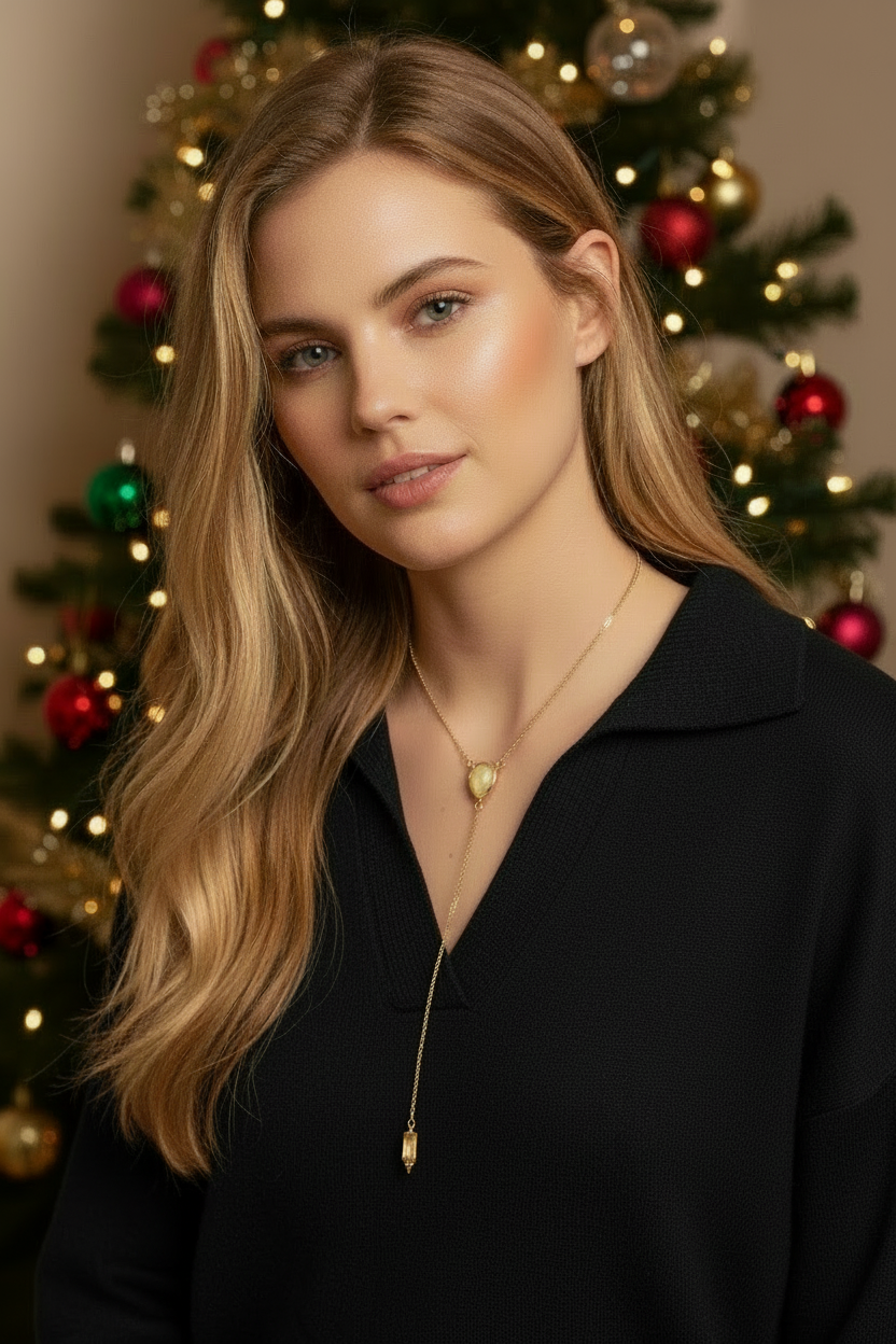 Fine Chain Y Necklace