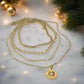 Beautiful Multi-layer Gold Necklace