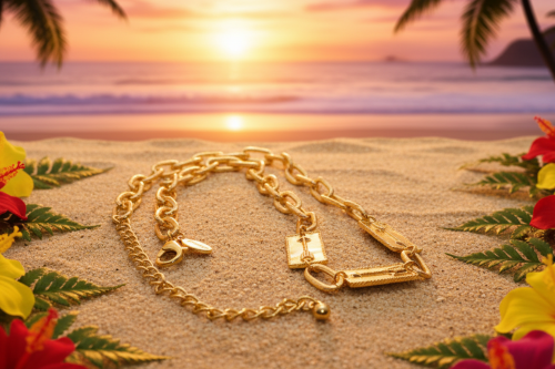 Lovely Gold Arrow Necklace