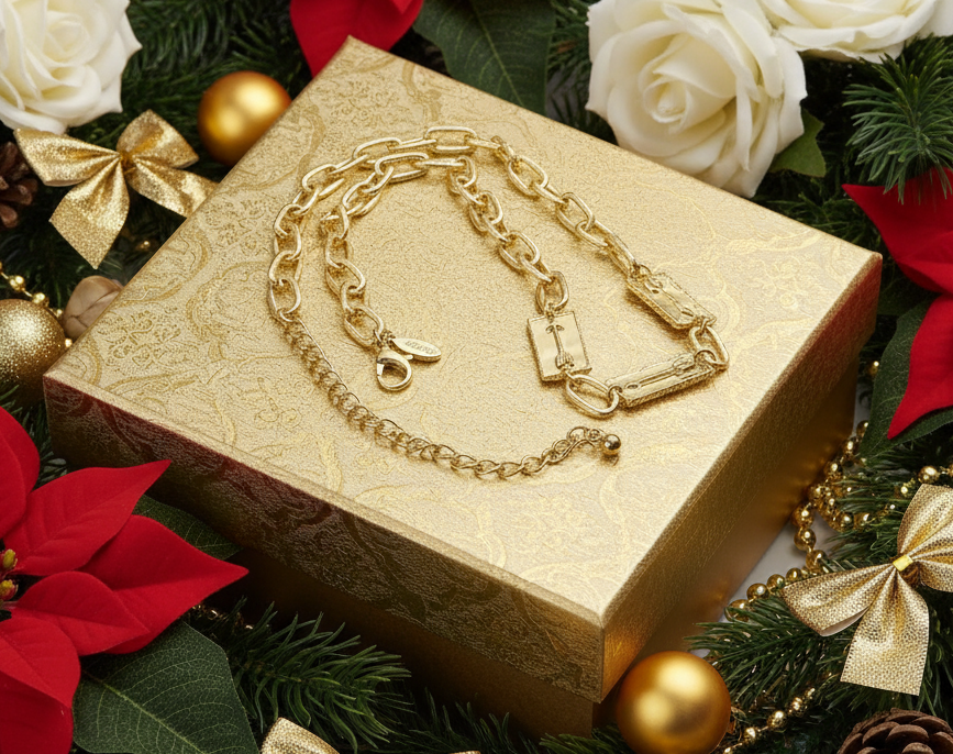 Lovely Gold Arrow Necklace