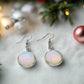 Sea Opal Natural Stone Dangle Earring