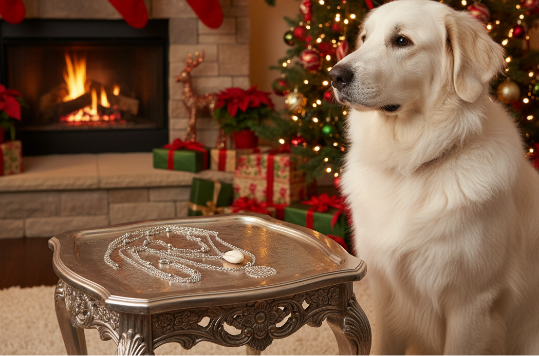 Stunning Silver Shell Multilayer Necklace