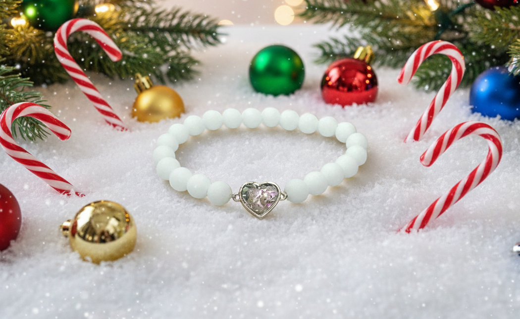 Gorgeous Heart Abalone Bracelet