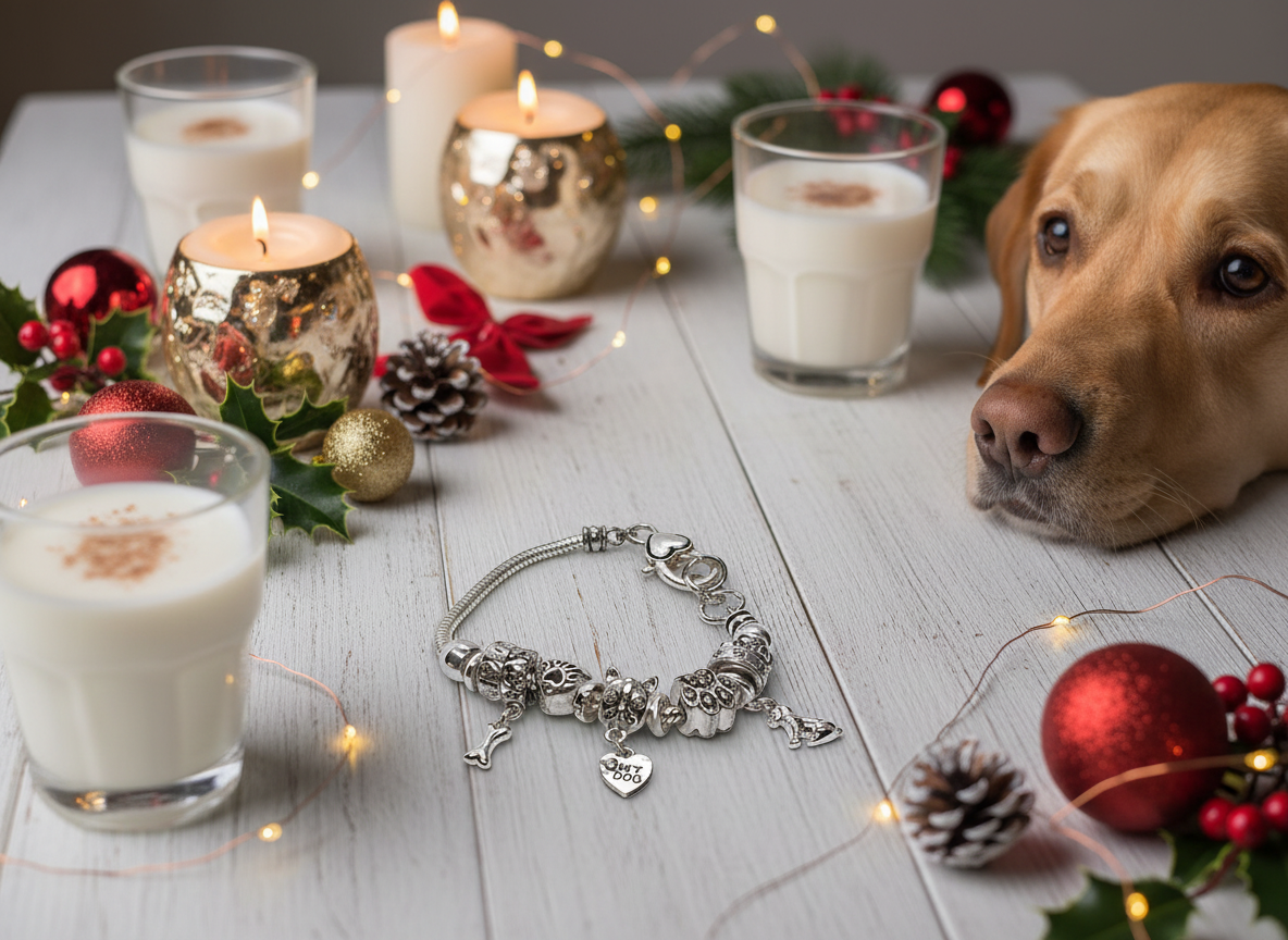 My Dog Heart Charm Bracelet