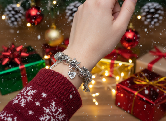My Dog Heart Charm Bracelet