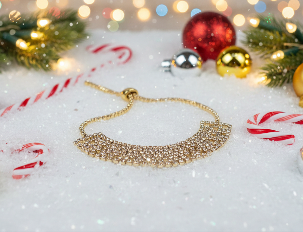 Fabulous Rhinestone Slide Bracelet