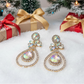 Stunning Tear Drop Stone Earrings