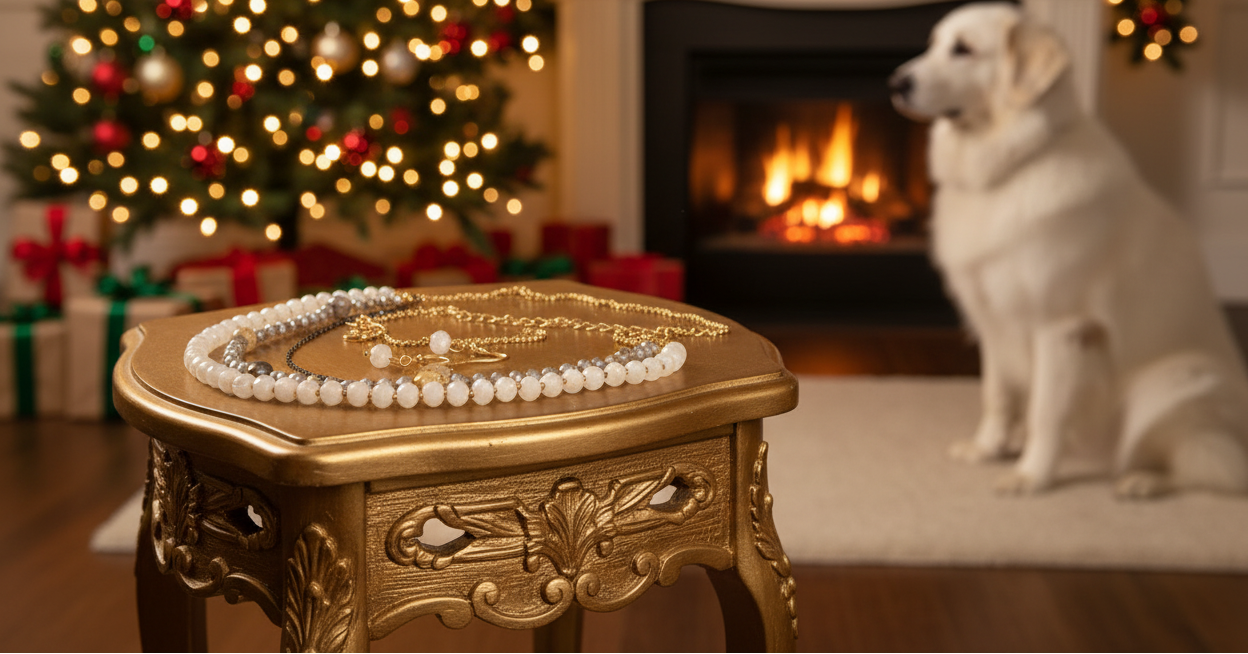 Three Layer Bib Necklace Set