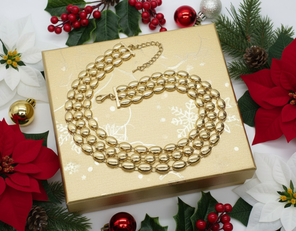 Lovely Layered Curb Chain Necklace