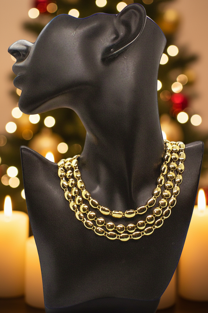 Lovely Layered Curb Chain Necklace