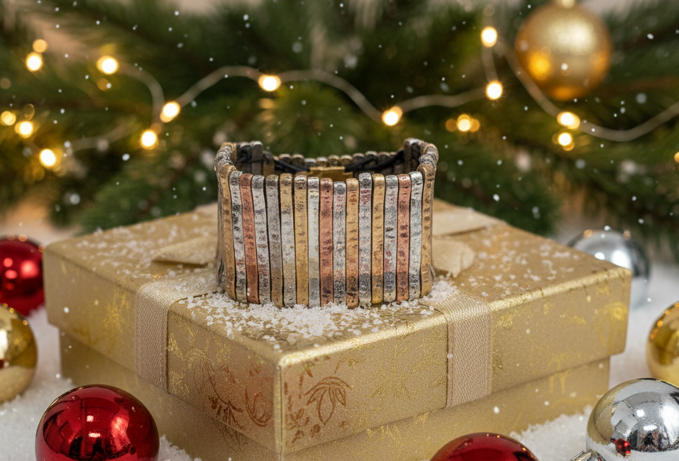 Fabulous Aged Finished Metal Bracelet