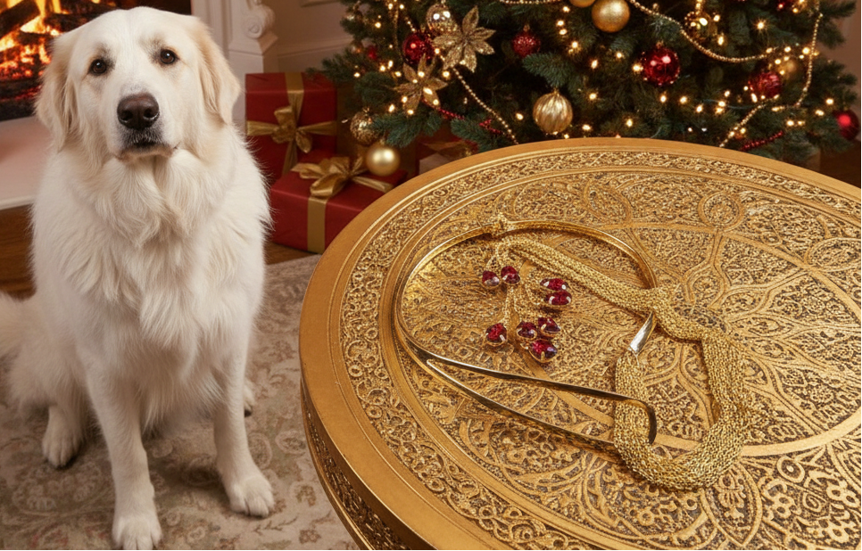Lovely Multi Chain Fringe Choker