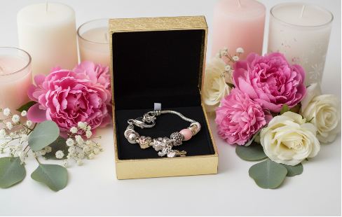 Lovely "Pink Ribbon and Hope" Bracelet