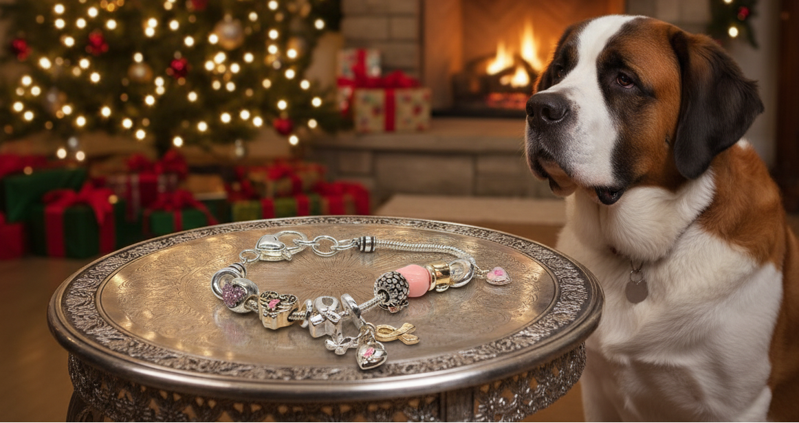 Lovely "Pink Ribbon and Hope" Bracelet