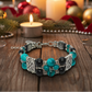 Gorgeous Black and Turquoise Bracelet