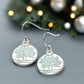 Beautiful Silver Tree of Life Earrings