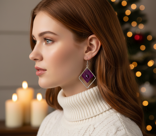 Charming Triangle Earrings