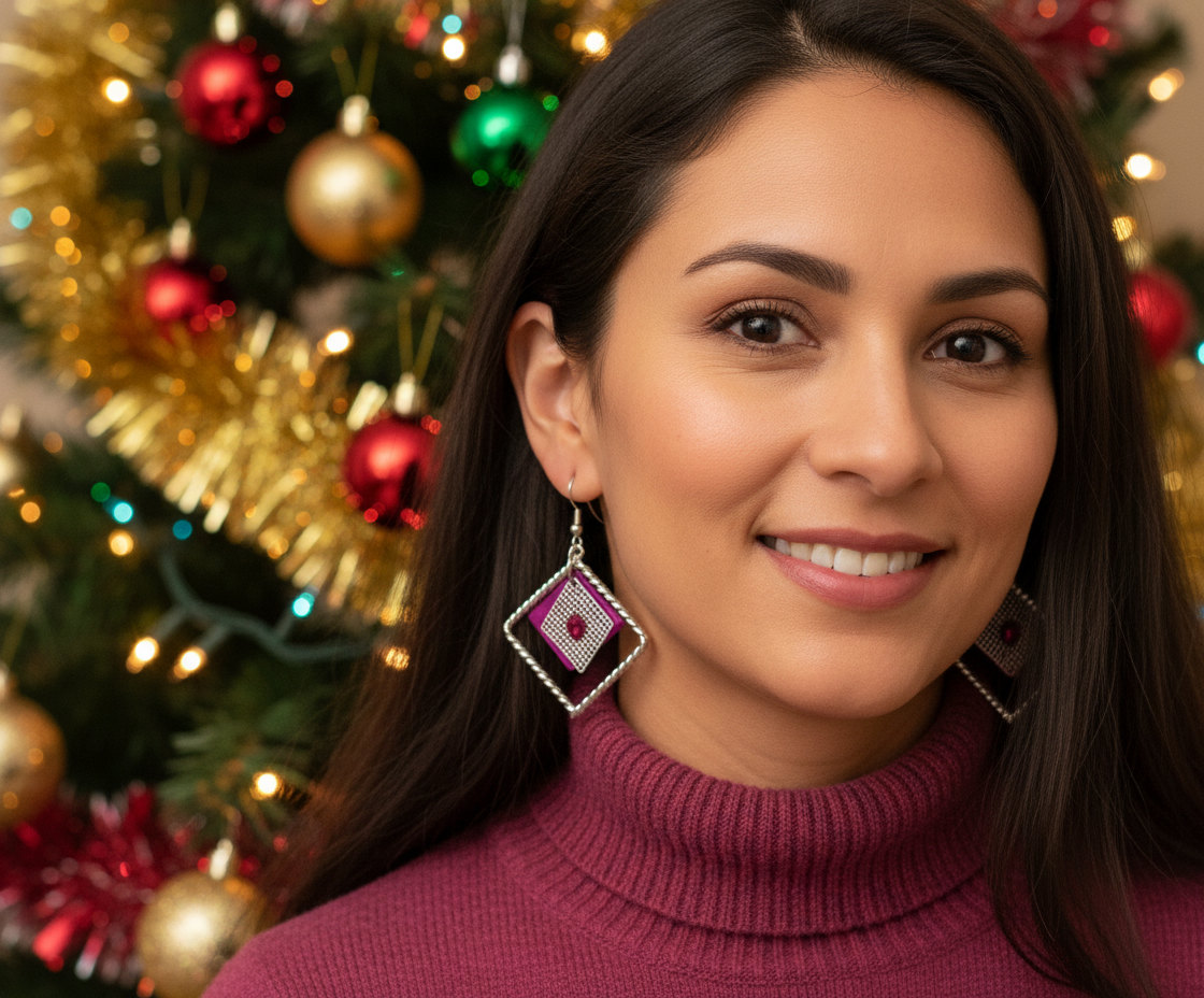 Charming Triangle Earrings