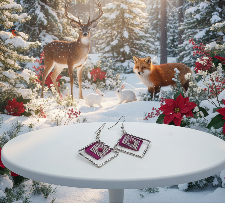 Charming Triangle Earrings