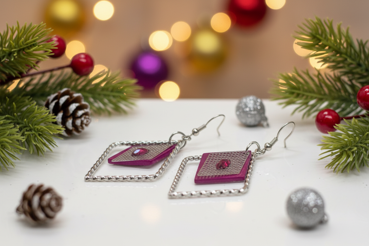 Charming Triangle Earrings